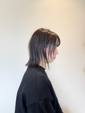 エウ(eu) オリーブグレー/レイヤーボブ
