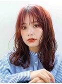 ゆるウェーブセミロング