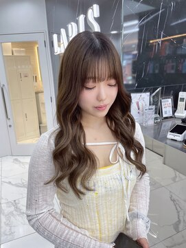 ラピス 渋谷本店(Lapis) シールエクステ/チェリーブラウン/ホワイトグレージュ