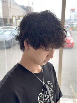 コト 福井大和田店(coto) メンズ/ツイストスパイラルパーマ/メンズウルフ/福井美容室