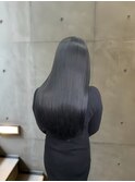 【髪質改善/縮毛矯正】髪質改善×マリアージュブルー