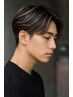 【強い癖毛を髪質改善】メンズカット＋縮毛矯正　￥17600（フェード＋￥1100)