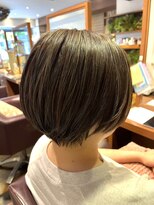 ヘアーアンドビュー ティーリタ 蕨(RITA)&nbsp;丸みショート/白髪ぼかしハイライト