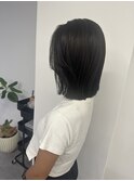 切りっぱなしボブ