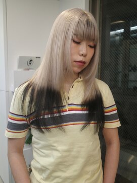 サンクプロジェクト(cinq PROJECT) ダメージレスなブリーチカラーで作るブロンドカラー