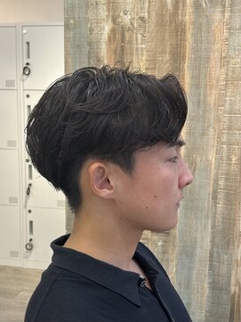 ハノン バイ リンクス 大宮(Hanon by LINKTH) センターパート/マッシュ/毛流れパーマ/韓国/メンズカット/大宮