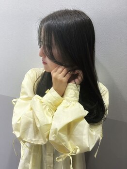 サロウィン 大宮Crest店(SALOWIN)の写真/【大宮/09:00-23:00】ミリ単位でこだわる顔周りのカット。全席半個室でお客様だけのリラックスタイムを◎