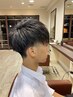 カット＋ナチュラルストレート￥19350→12000