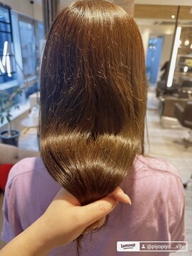 エムテコ(M.techo) 秋カラー/大人可愛い/オリーブベージュ/ブリーチなしカラー