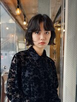 ヒュージ 表参道(huge)&nbsp;ショートボブ/レイヤー/ニュアンスパーマ/顔周りカット/20代30代