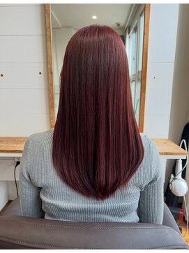 エイト チャタン 沖縄北谷店(EIGHT chatan) （北谷）ぶりーちなしワインレッドカラー！