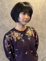 シック(chic.)&nbsp;レイヤーカット/顔周りレイヤー/ショートボブ/黒髪ボブ/ショート