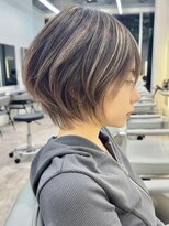 ダブルトーキョー シブヤ(W-TOKYO SHIBUYA)&nbsp;No Stylingショートウルフ　ウルフカット　ショートウルフ