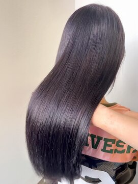 サラジュ 仁川店(SARAJU) 【ダブルカラー特化】今田担当 ブリーチなし×パープル