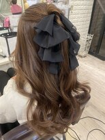 ジャムスタイリングハウス(JAM STYLING HOUSE) 【北新地ヘアセット】ゆる巻きトップアレンジ