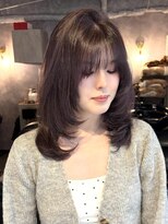 エルバイラビス 大宮(elu by lovis)&nbsp;《鈴木茉奈》ミディアムレイヤー/ラベンダー/大宮