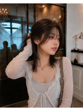 フリックヘアサロン 梅田茶屋町2号店(FLICK HAIR SALON) 小顔レイヤーカット/韓国ヘア/ハッシュカット/梅田