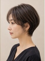 ウィールール 札幌店(WE RULE)&nbsp;40代50代 大人美人ショートボブ×白髪ぼかしハイライト