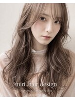 ミリ 久留米(miri..)&nbsp;レイヤーカット/ブラウンベージュ
