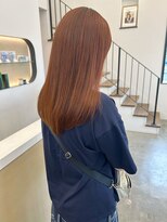 ペイジヘアー(paige hair) オレンジブラウンカラー/ブリーチなしカラー/トリートメント