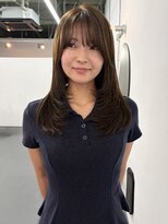 ツイ 新潟駅南けやき通り(tui)&nbsp;顔まわりレイヤー/オリーブベージュ/透明感カラー