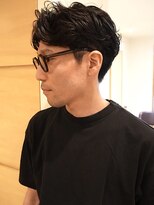 テラス(Terrace)&nbsp;【大人のメンズパーマ】ツーブロック×ニュアンスカールパーマ