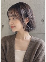 ウル(ulu) 秋色ツヤ感ナチュラルボブ