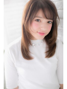 カノン(canon) 【canon 下北沢】重めなのにレイヤーたっぷり♪絶品ミディ