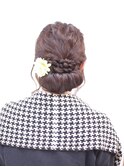 【ＲｅｃＲｅ　ｈａｉｒ】波ウエーブシニヨン