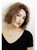 大人のこなれ感モードボブ。