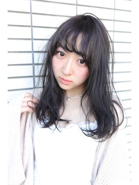 エンクス(enx) ゆるストレートのワンカール|鶴ヶ峰 美容室