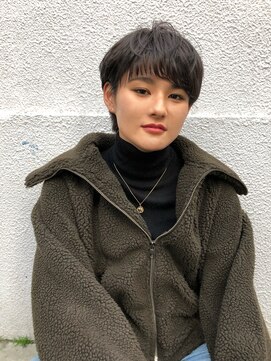 パーク(PAAQ) 【田中智大】ハンサムベリーショート×ダークカラー