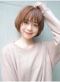 伸ばしかけ小顔愛されショート☆