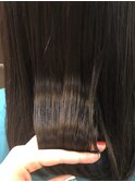 やわらか縮毛矯正で朝楽ヘアに