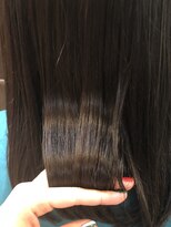 ミリュウ(Milieu) やわらか縮毛矯正で朝楽ヘアに