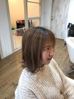 ヘアーデザイン ロッタ(hair design lotta) 【hair design lotta】きりっぱなしボブ