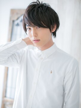 グルーミングサロン バーバー キャッスル 北浦和西口(Grooming salon Barber Castle) 厚めバングが新鮮!黒髪フェザーマッシュウルフI