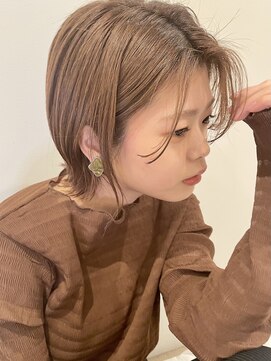 トリコ ショップアンドヘアサロン(tricot shop hair salon) 外ハネミニボブ/20代30代/簡単時短アレンジ