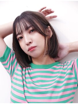 ヨファヘアー 岡本店(YOFA hair) 大人かわいい似合わせ小顔美髪こなれミディ0705