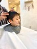 【小学生までの限定メニュー♪】カット＋シャンプー＋ドライ♪￥3630