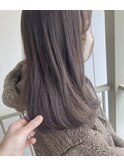 ふんわりカールのパールミルクティー ベージュ
