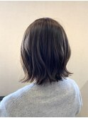 30代◎切りっぱなしニュアンスボブ