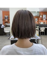 セダクション 道後樋又店(Seduction) 松山市/20代/30代/40代/ペタッとなりにくいミニボブ