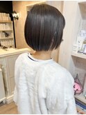 福山人気Caary ぷつっと/愛されボブヘア/ラウンド前髪/アッシュ