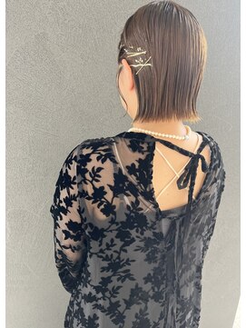 イロ プラス 南田宮店(iro+) 【nobuyo】bob × tight arrange