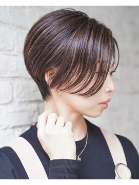 カライング(ing) ショートカット×ひし形ショートボブ×前髪あり20代30代40代 s03
