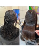 ワンヘアーアシスト(ONE HAIR assist) 【ONE HAIR】ONEHAIR式艶髪特化縮毛矯正☆