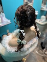 リエラ 新宿(RIERA)&nbsp;ハート入り編み込みツイン