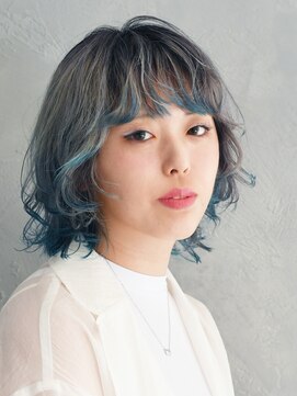 アース 長崎大村店(HAIR&MAKE EARTH) ワンポイント裾カラー