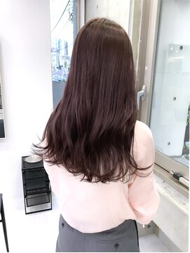 ディジョン(Dijon) 韓国顔まわりレイヤーカットグレージュオリーブベージュブラウン